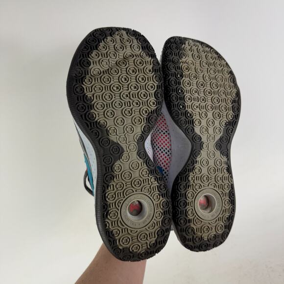 Nike PG 4 Plaid Sneakers Men's 8.5 Gray Lace-Up Low Top Running Shoes CD5079-002 - Picture 8 of 10